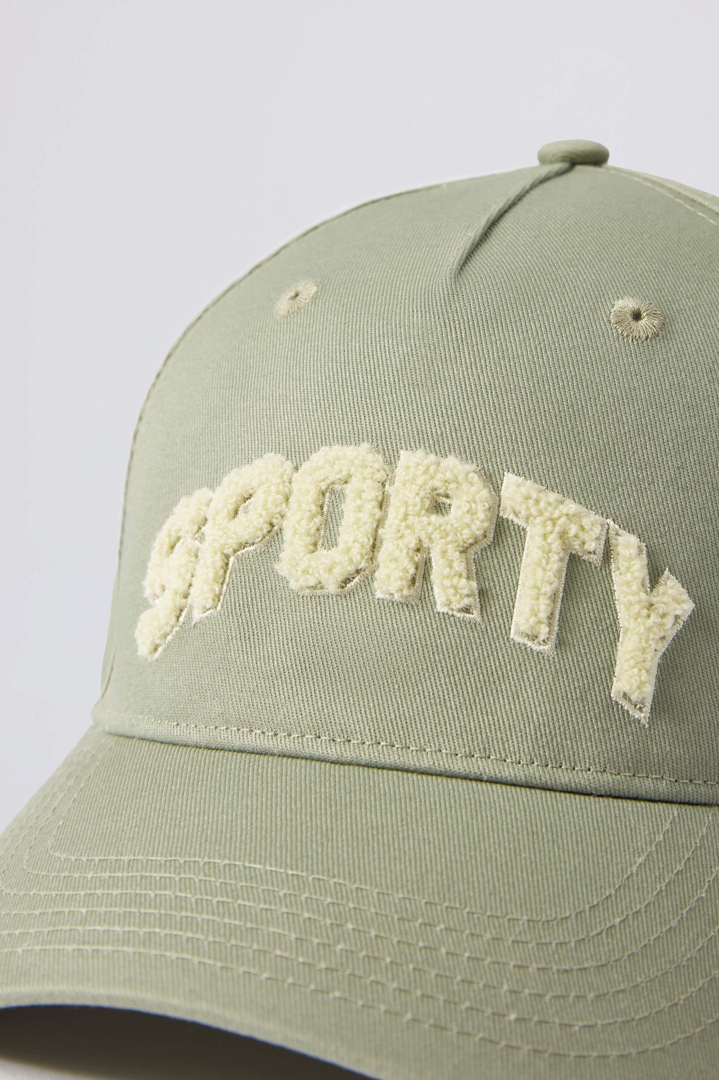 Appliqu�� Baseball Cap in Mineral