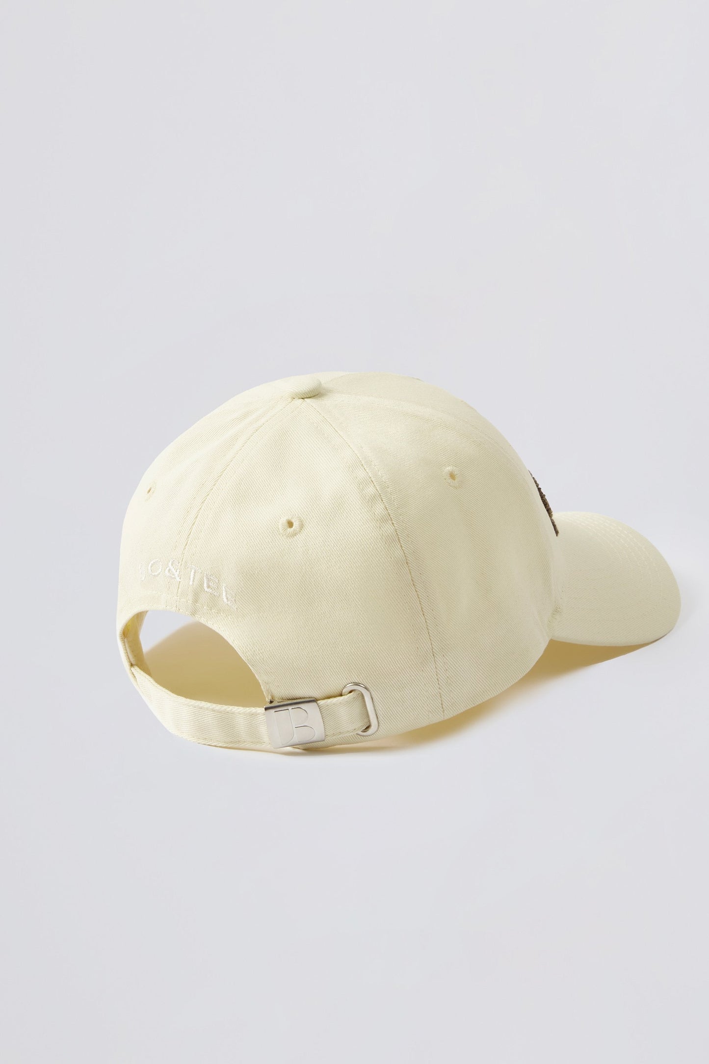 Appliqu�� Baseball Cap in Bone