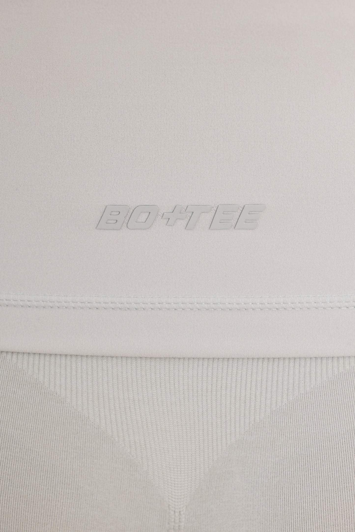 Soft Active Hooded Zip Up Jacket in Light Grey